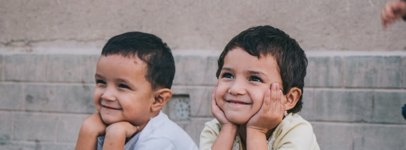 Children smiling