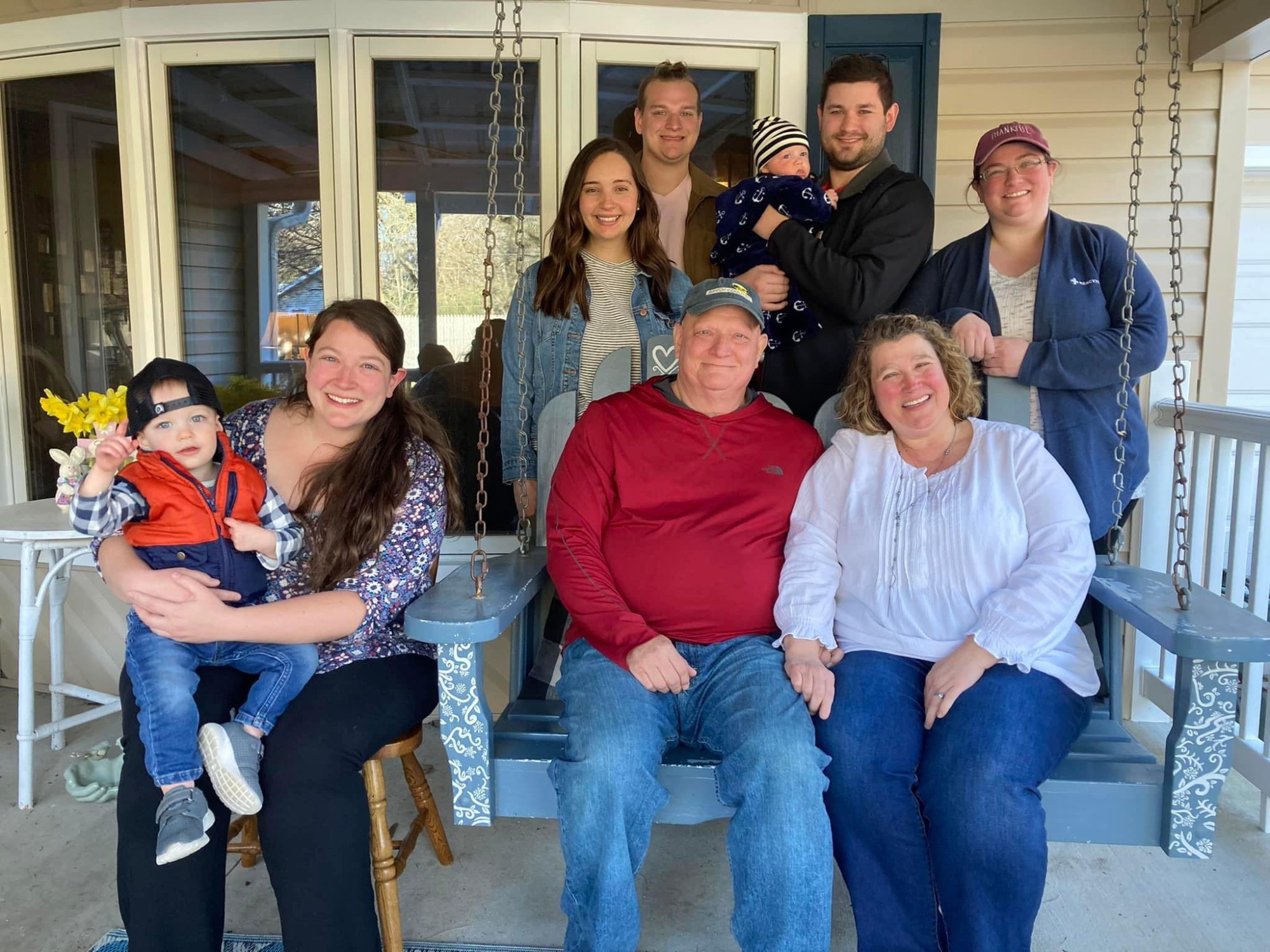 Hannah and her family, excited and ready to adopt in Ohio