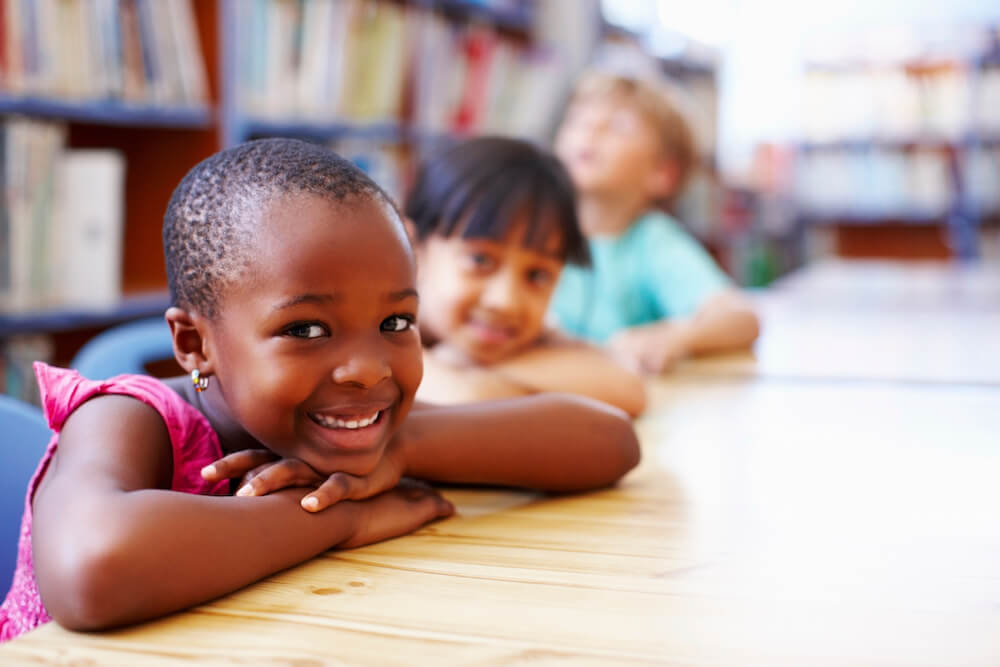 Children smiling