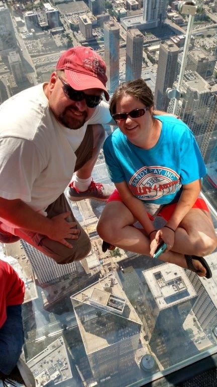 Jason and Ruth on top of the world