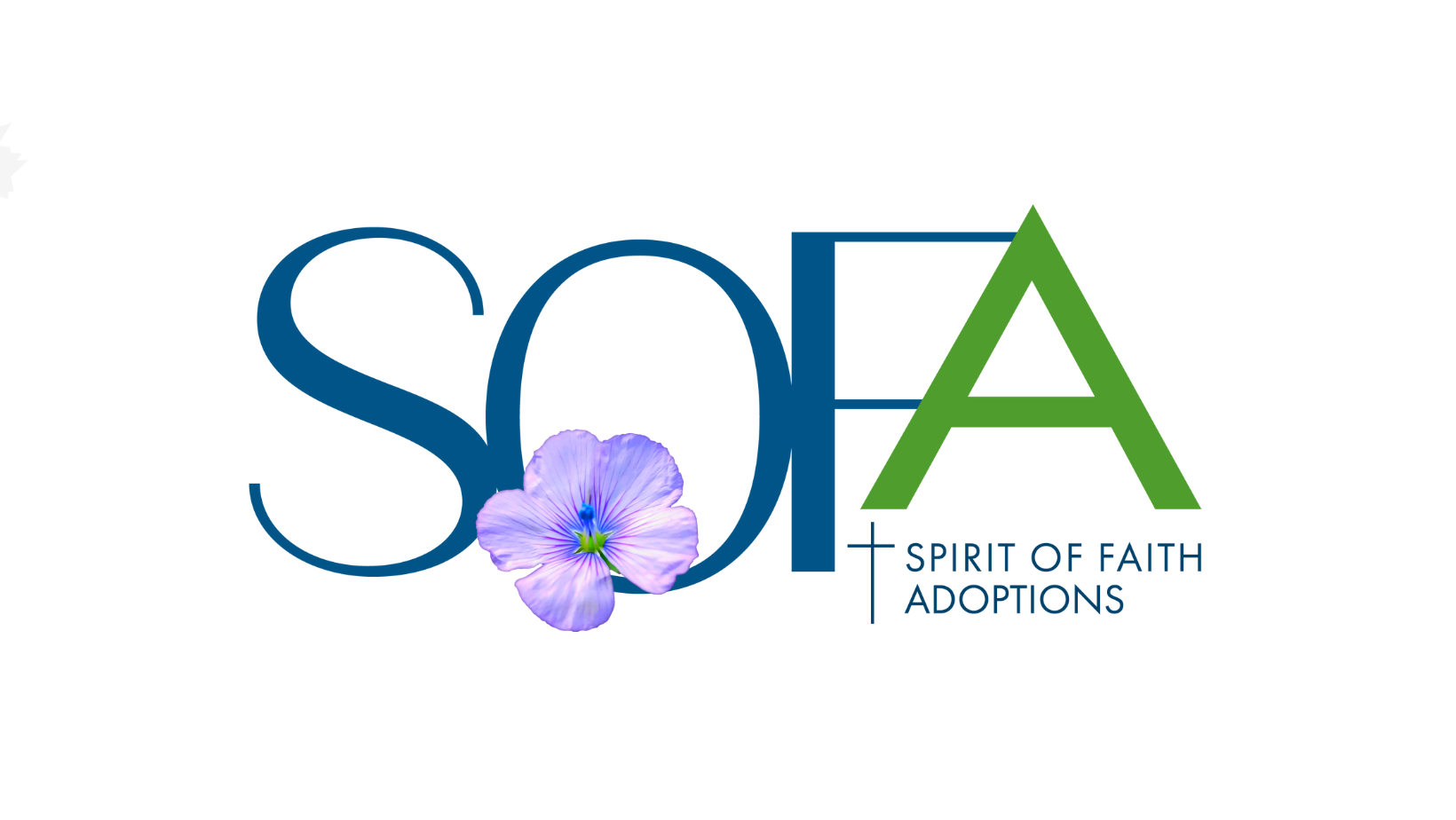 SOFA logo with flower